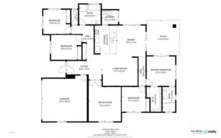 Floorplan of Homely house listing, 24 Edge Close, Kewarra Beach QLD 4879