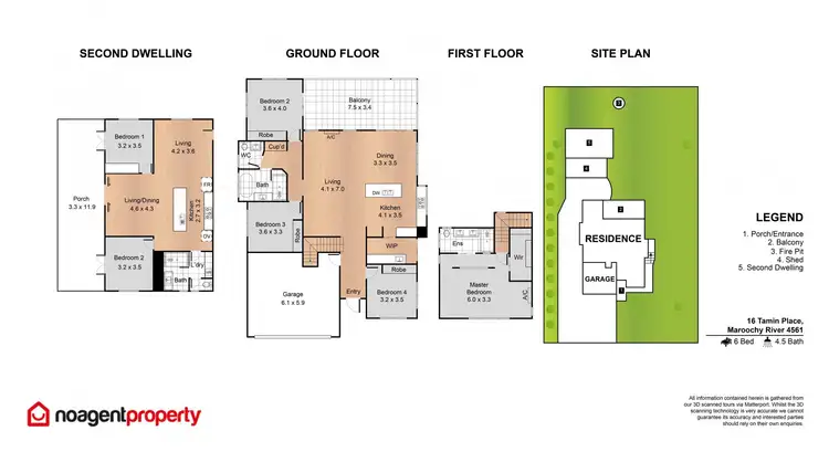 Floorplan of Homely house listing, 16 Tamin Place, Maroochy River QLD 4561