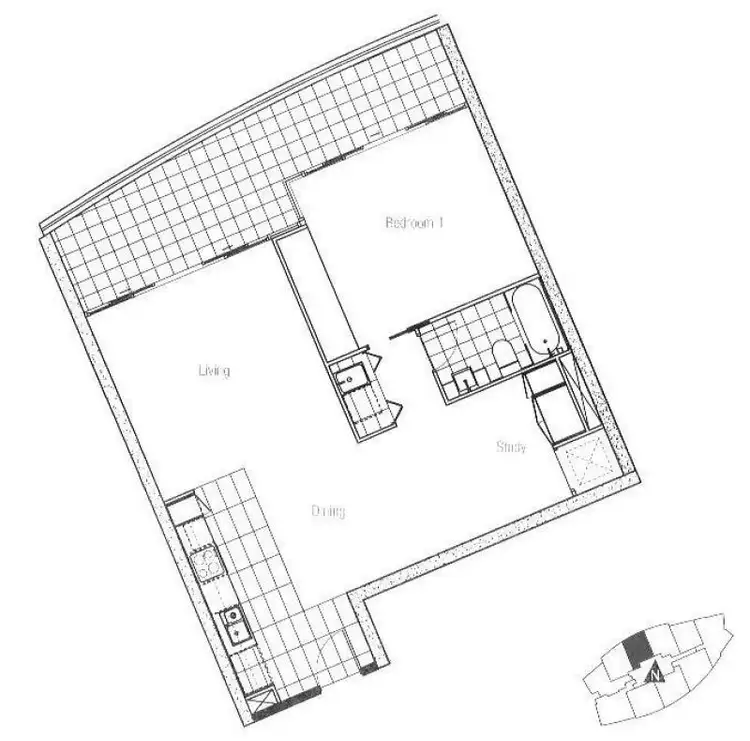 Floorplan of Homely apartment listing, 9 Lawson Street, Southport QLD 4215