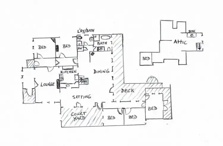 Floorplan of Homely house listing, 640 Forth Rd, Forth TAS 7310