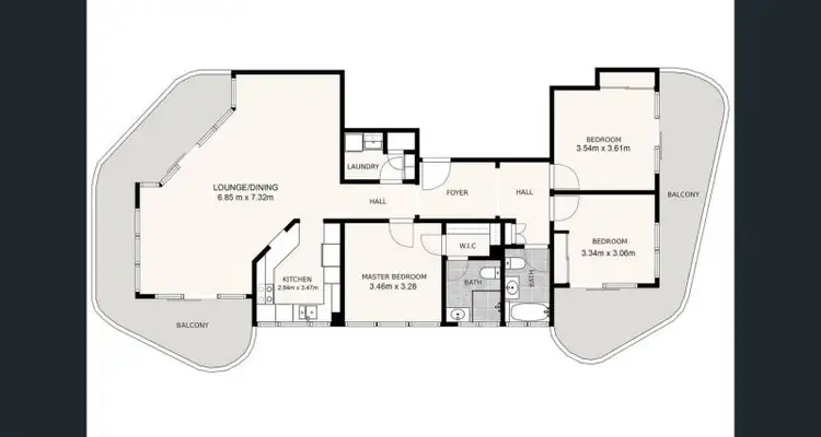 Floorplan of Homely apartment listing, Address available on request