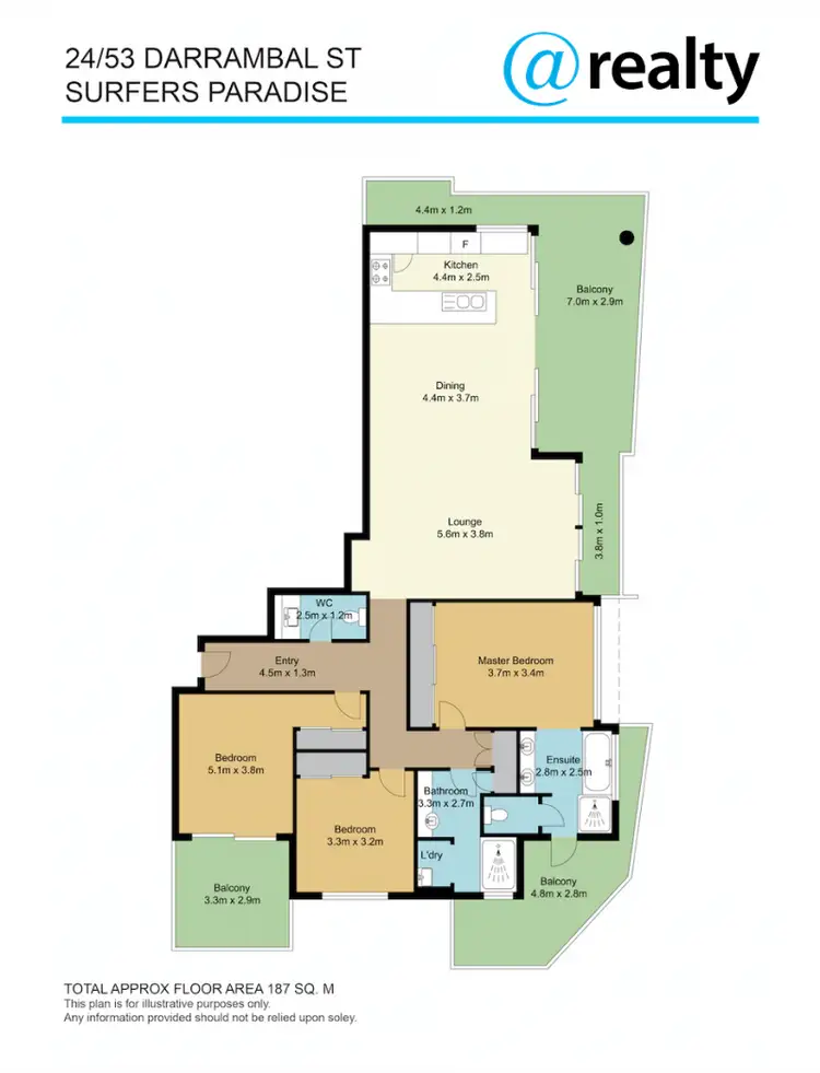 Floorplan of Homely apartment listing, 24/53 Darrambal Street, Chevron Island QLD 4217