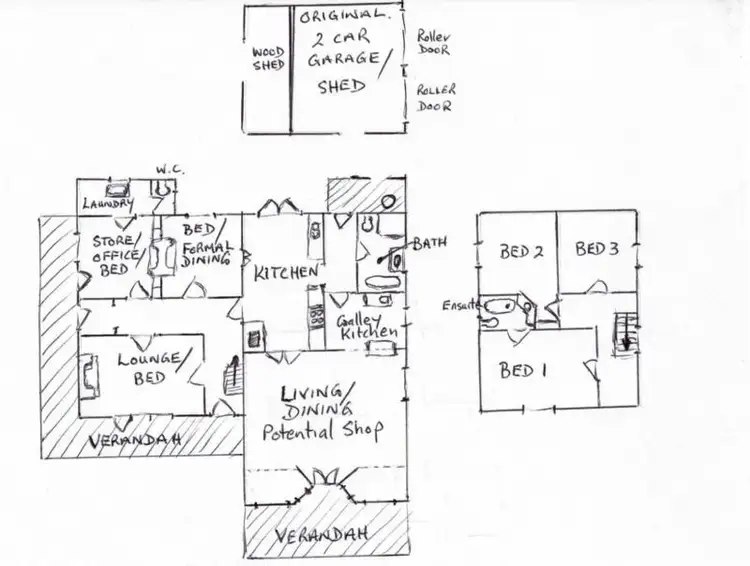 Floorplan of Homely house listing, 643 Forth Rd, Forth TAS 7310