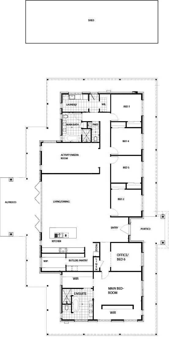 Floorplan of Homely rural property listing, Address available on request
