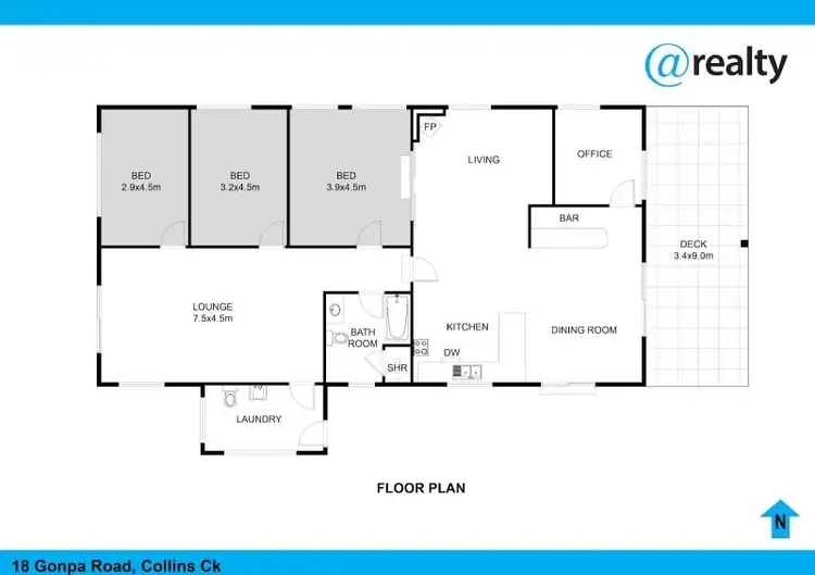 Floorplan of Homely rural property listing, 18 Gonpa Road, Collins Creek NSW 2474
