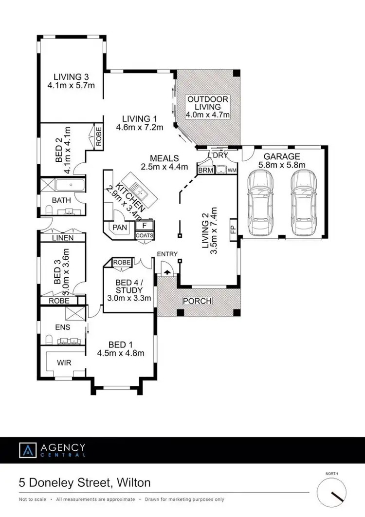 Floorplan of Homely house listing, 5 Doneley Street, Wilton NSW 2571