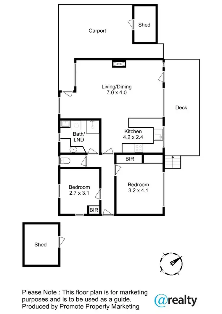 Floorplan of Homely house listing, 51 Barton Avenue, Triabunna TAS 7190