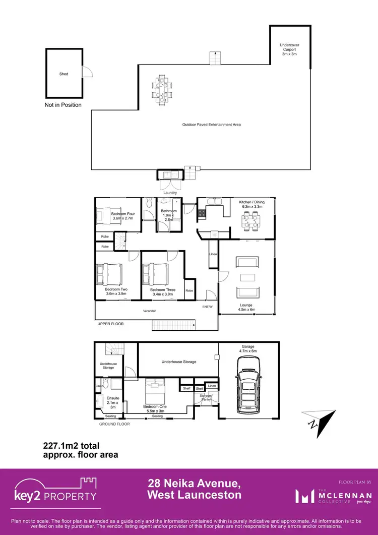 Floorplan of Homely house listing, 28 Neika Avenue, West Launceston TAS 7250
