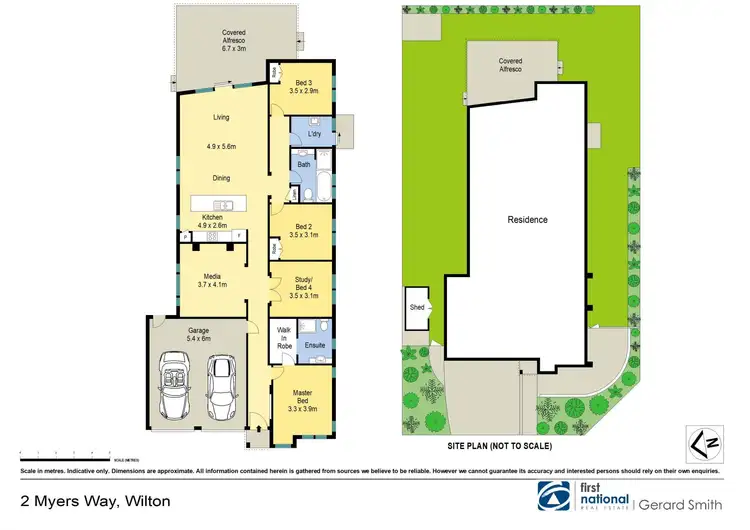 Floorplan of Homely house listing, 2 Myers Way, Wilton NSW 2571