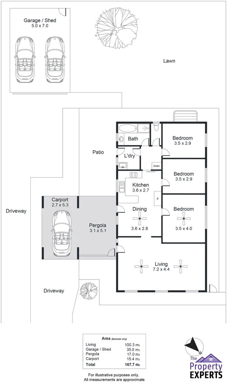 Floorplan of Homely house listing, 75 Collins Parade, Hackham SA 5163