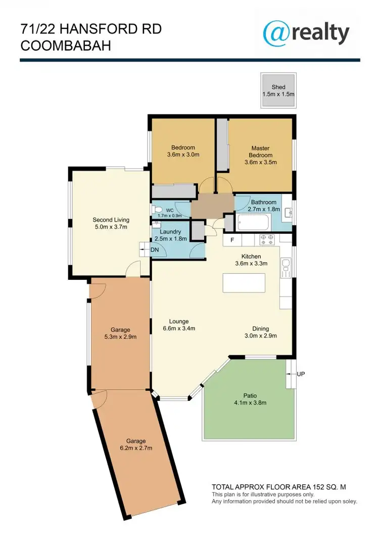 Floorplan of Homely house listing, 71/22 Hansford Road, Coombabah QLD 4216