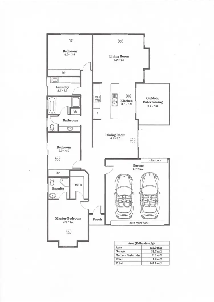 Floorplan of Homely house listing, 6 Julia Rise, Blakeview SA 5114