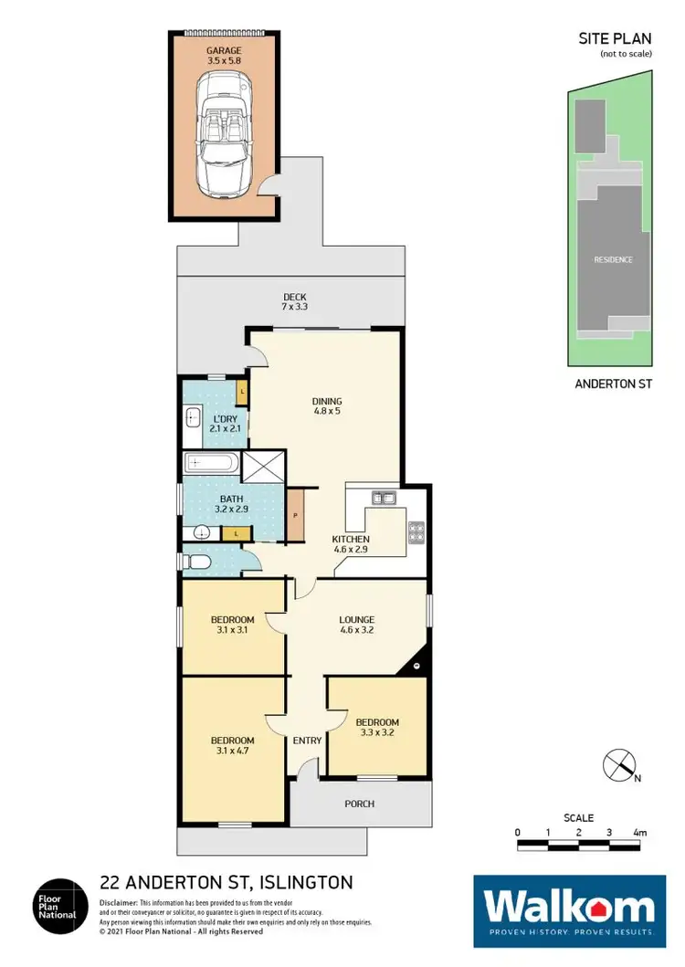Floorplan of Homely house listing, 22 Anderton Street, Islington NSW 2296