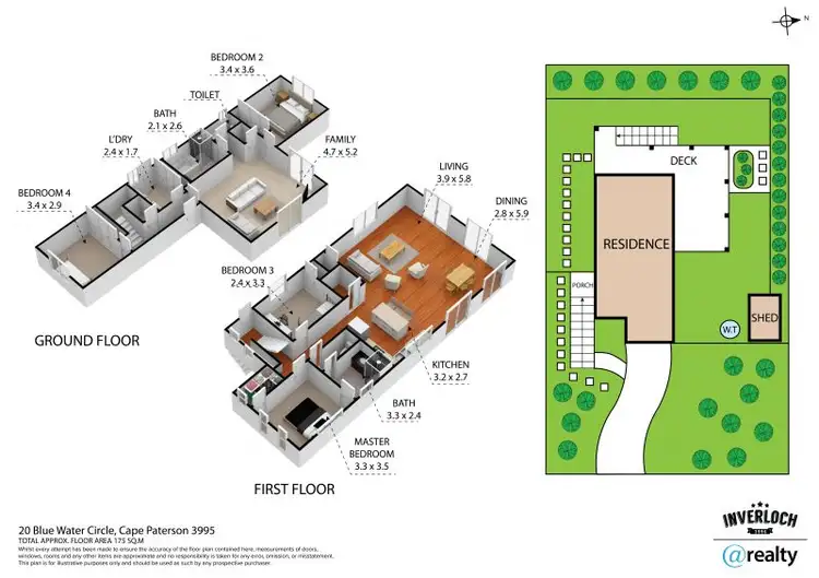 Floorplan of Homely house listing, 20 Blue Water Circle, Cape Paterson VIC 3995