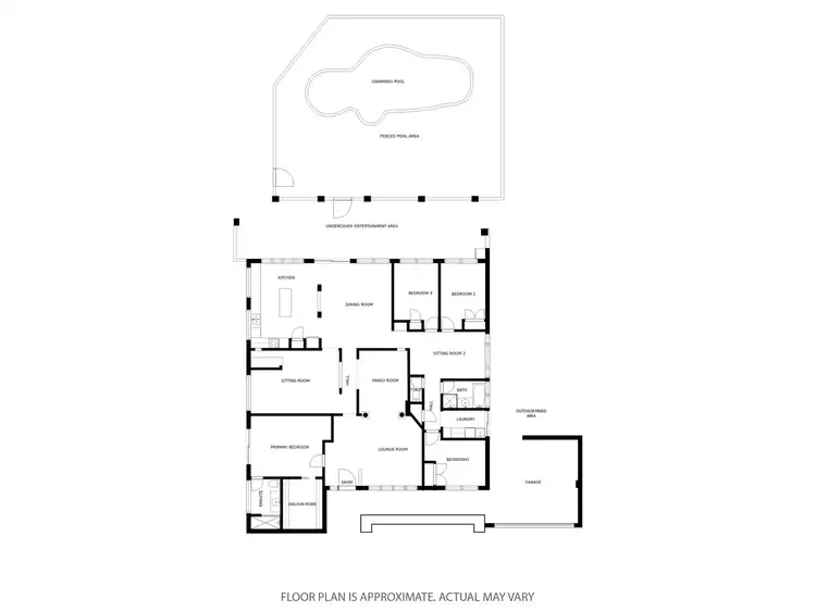 Floorplan of Homely house listing, 5 Malibu Place, Emerald QLD 4720