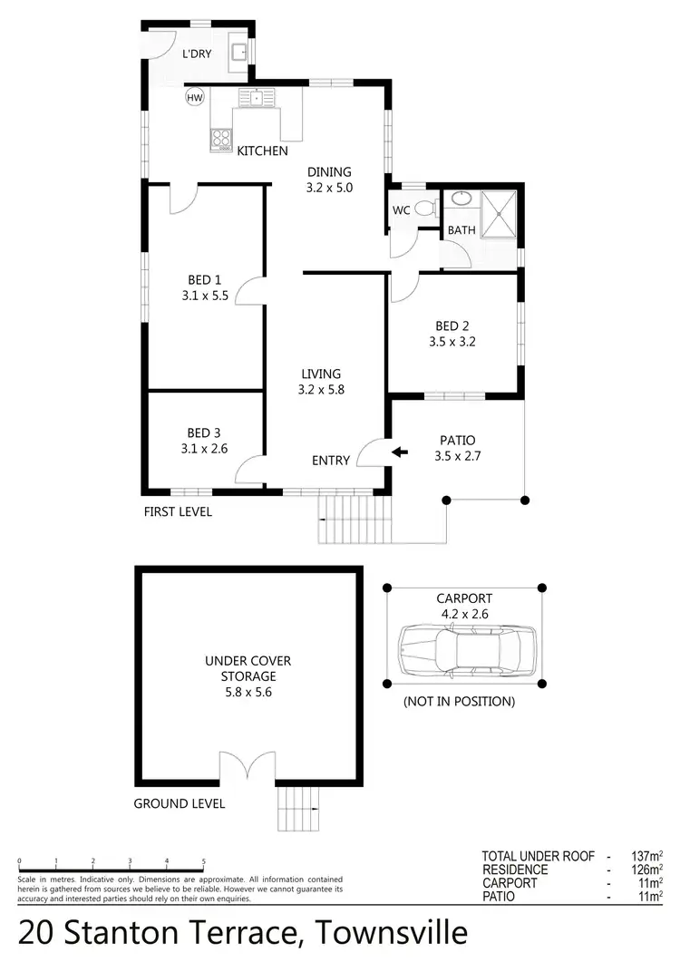 Floorplan of Homely house listing, 20 Stanton Terrace, North Ward QLD 4810