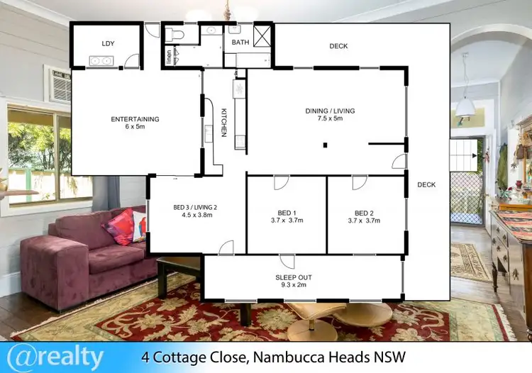 Floorplan of Homely house listing, 11 High Street, Bowraville NSW 2449