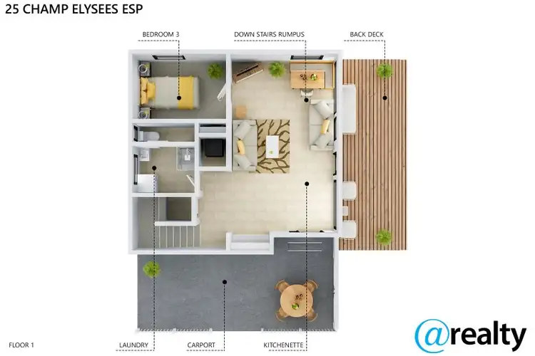Floorplan of Homely house listing, 25 Champ Elysees Esplanade, Coronet Bay VIC 3984