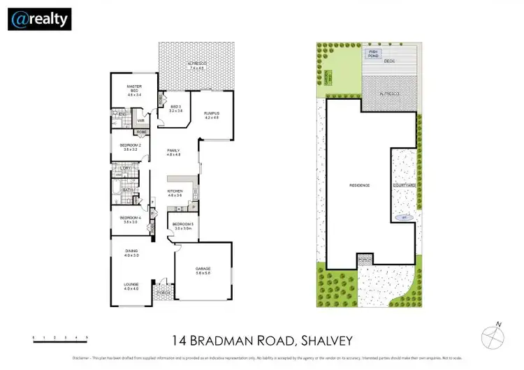 Floorplan of Homely house listing, 14 Bradman Road, Shalvey NSW 2770