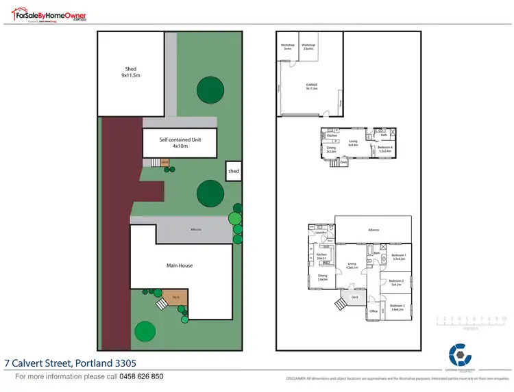 Floorplan of Homely house listing, 7 Calvert Street, Portland VIC 3305