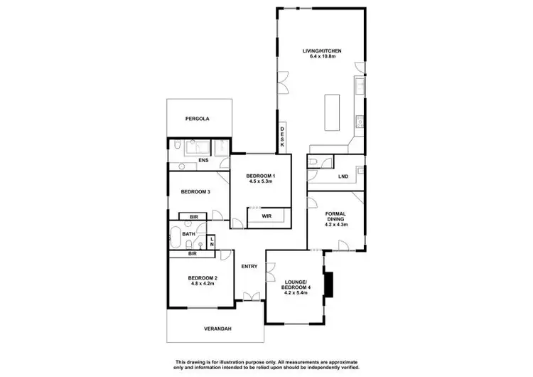 Floorplan of Homely house listing, 40 Elizabeth Street, Mount Gambier SA 5290