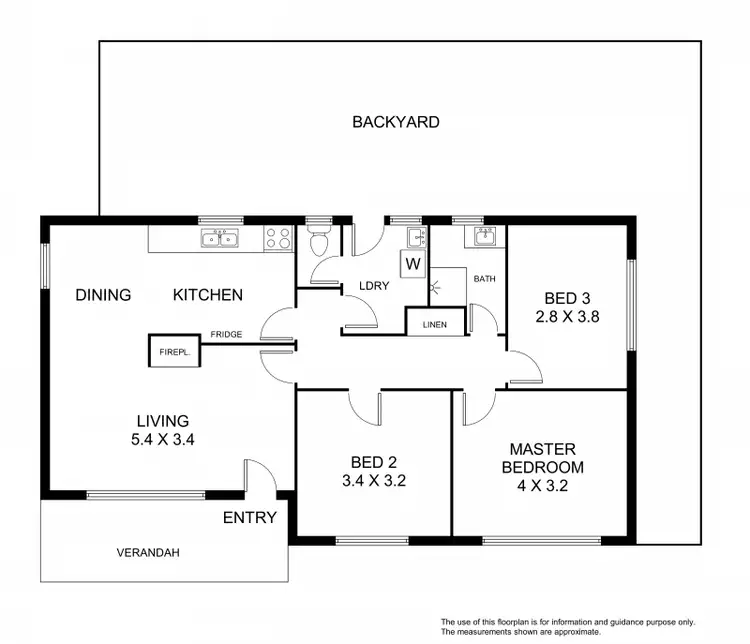 Floorplan of Homely house listing, 21B Walgreen Crescent, Calista WA 6167