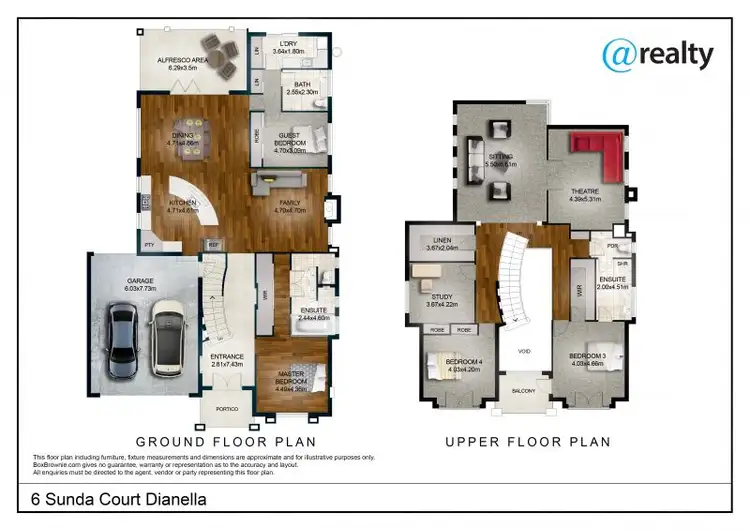 Floorplan of Homely house listing, 6 Sunda Court, Dianella WA 6059