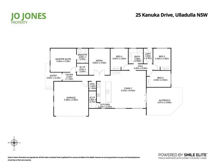 Floorplan of Homely house listing, 25 Kanuka Drive, Ulladulla NSW 2539