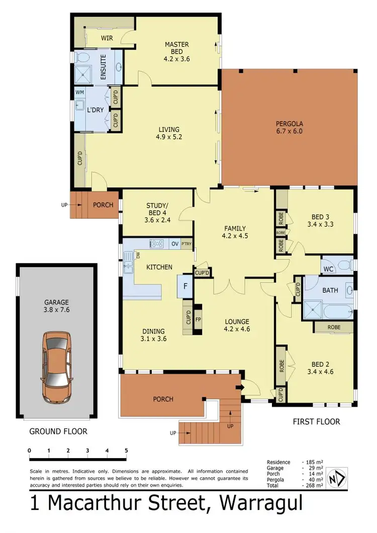 Floorplan of Homely house listing, 1 MacArthur Street, Warragul VIC 3820