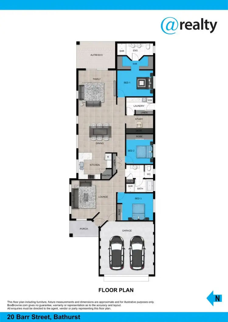 Floorplan of Homely house listing, 20 Barr Street, Windradyne NSW 2795