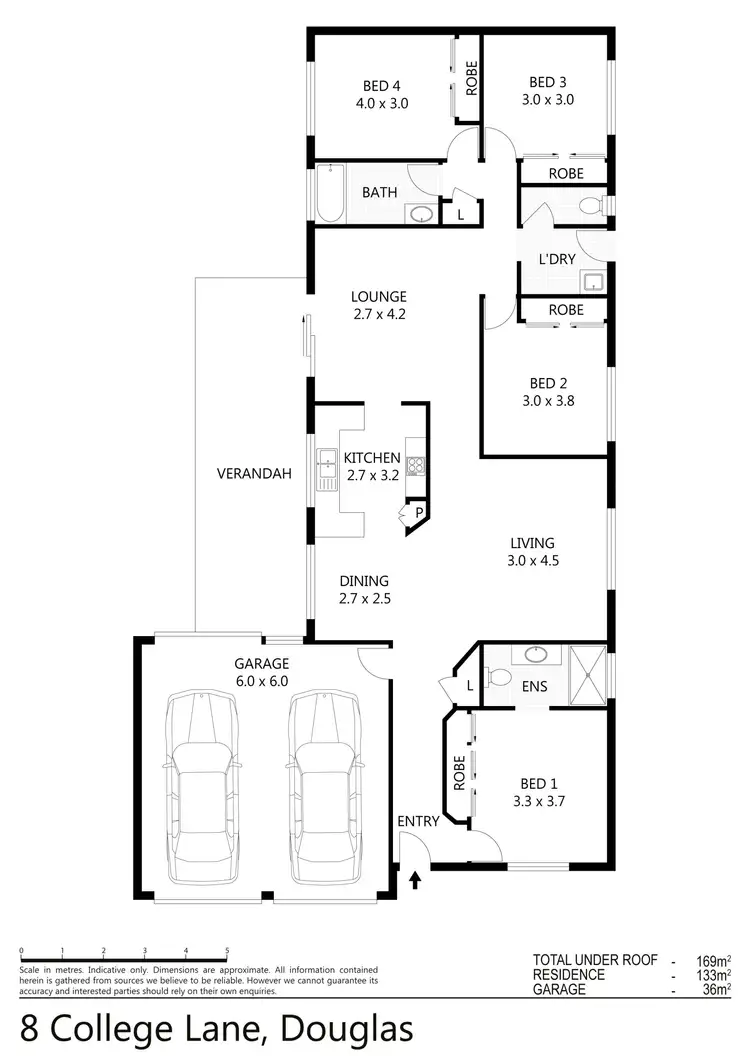 Floorplan of Homely house listing, 8 College Lane, Douglas QLD 4814