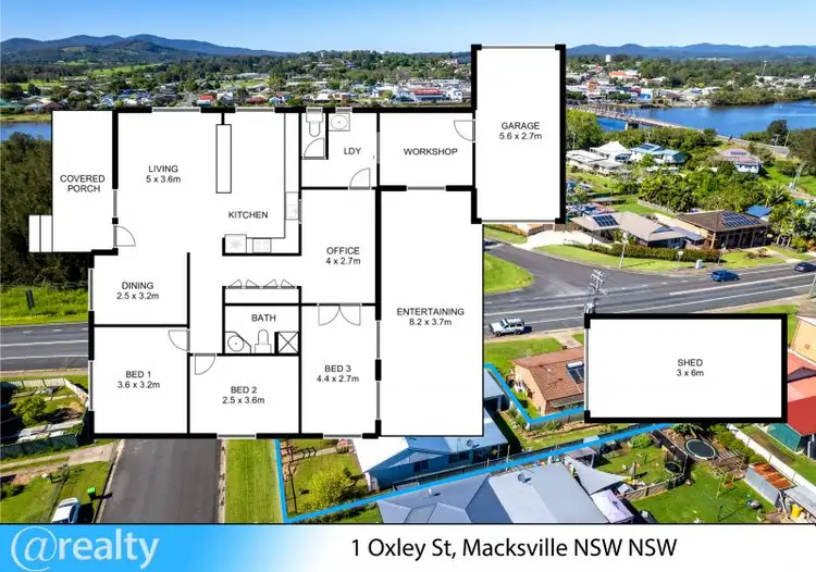 Floorplan of Homely house listing, 1 Oxley Street, North Macksville NSW 2447
