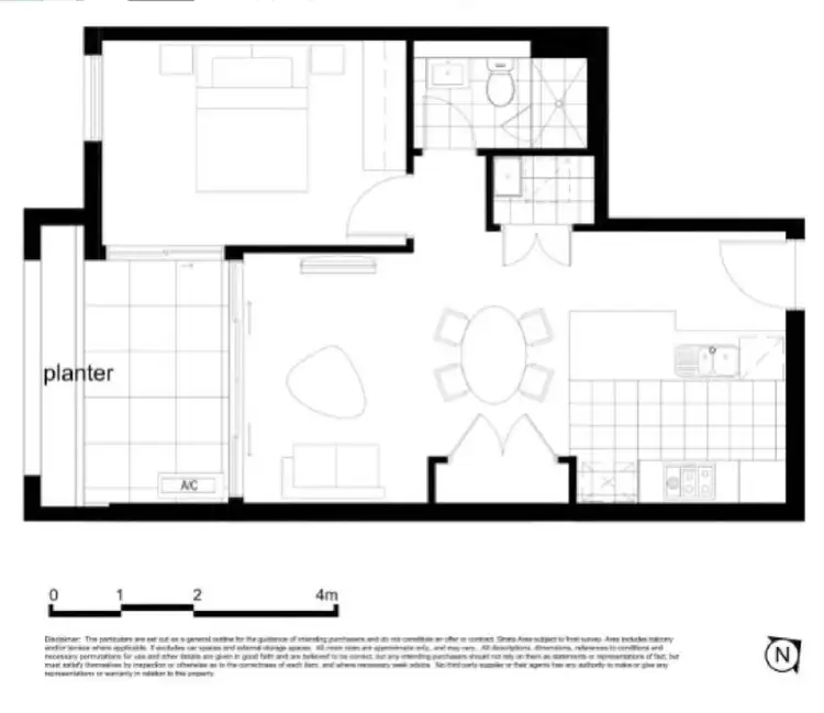 Floorplan of Homely apartment listing, 506/2 Park Street North, Wentworth Point NSW 2127