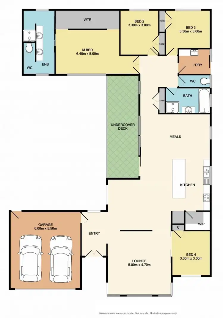 Floorplan of Homely house listing, 19 Bremer Avenue, Leneva VIC 3691