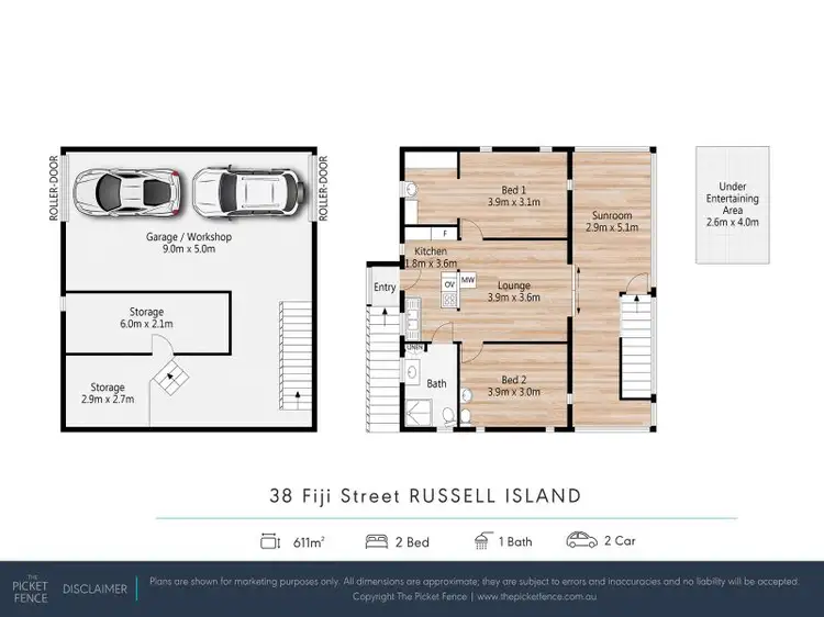 Floorplan of Homely house listing, 38 Fiji Street, Russell Island QLD 4184