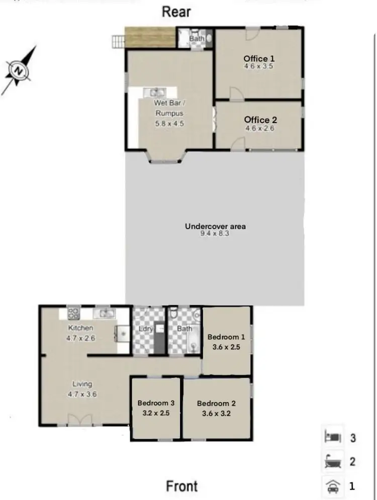 Floorplan of Homely house listing, Address available on request