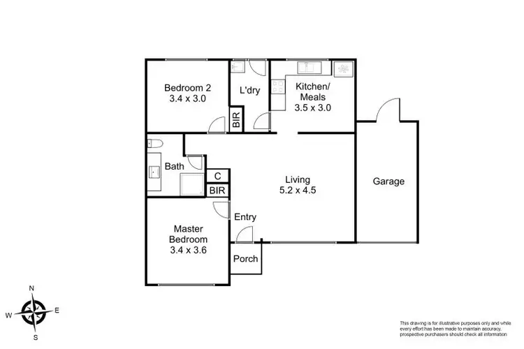 Floorplan of Homely unit listing, 10/14-16 Callander Road, Noble Park VIC 3174