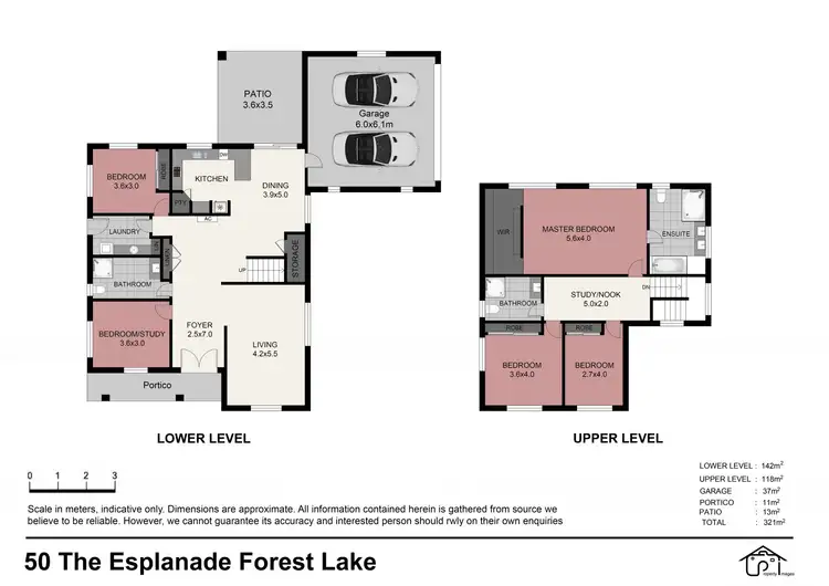 Floorplan of Homely house listing, 50 The Esplanade, Forest Lake QLD 4078