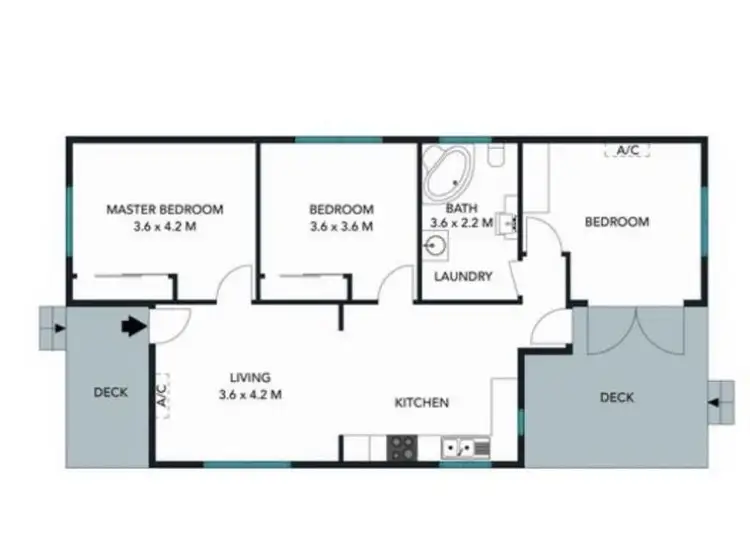 Floorplan of Homely house listing, 8 Hilda Street, Cessnock NSW 2325