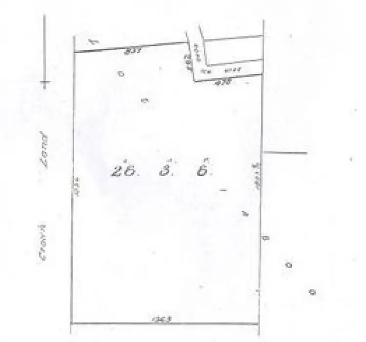 Floorplan of Homely land listing, Address available on request