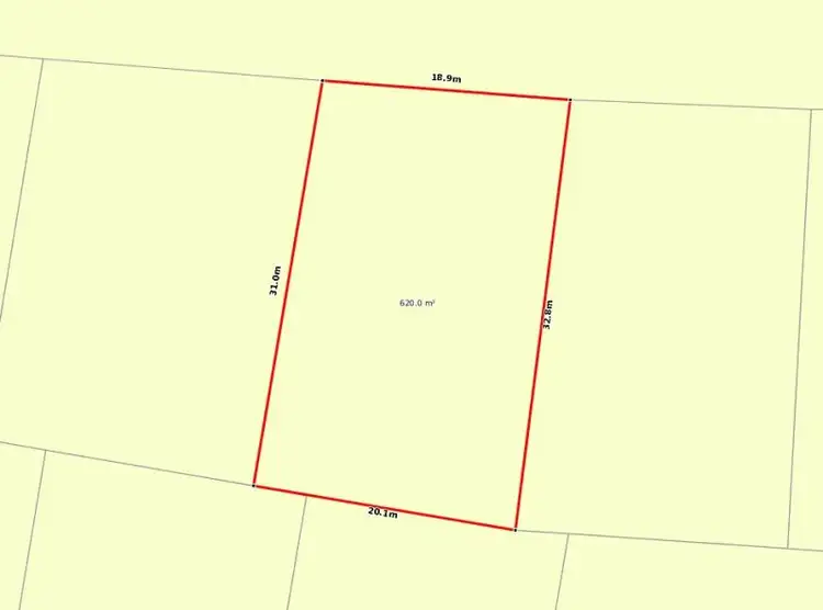 Floorplan of Homely land listing, 17 Alpinia Street, Alexandra Hills QLD 4161
