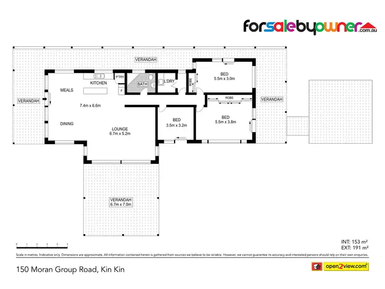Floorplan of Homely rural property listing, 150 Moran Group Rd, Kin Kin QLD 4571