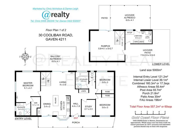 Floorplan of Homely house listing, 30 Coolibah Road, Gaven QLD 4211