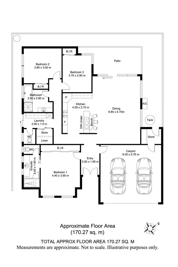Floorplan of Homely unit listing, 7/266 Middleton Road, Mira Mar WA 6330