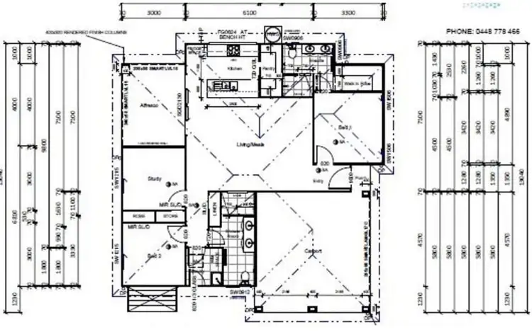 Floorplan of Homely house listing, 79 Jackson Road, Russell Island QLD 4184