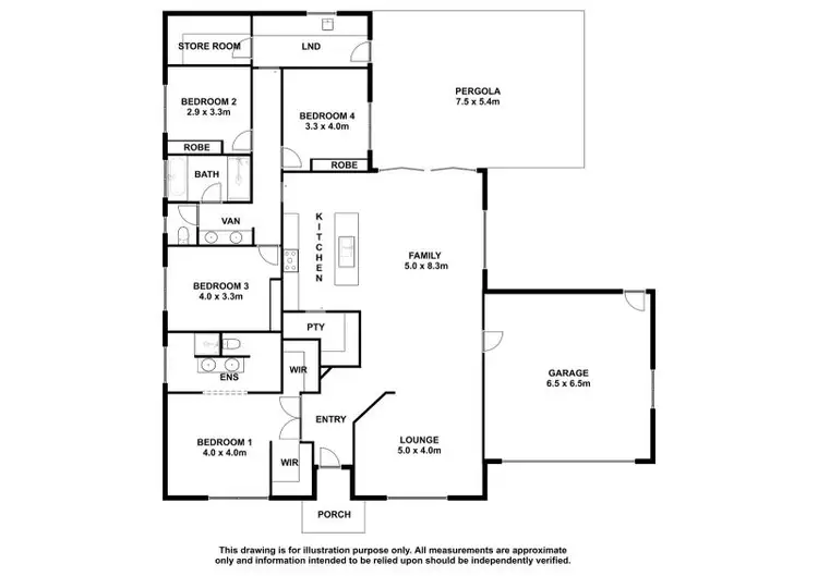 Floorplan of Homely house listing, 27 Hilltop Avenue, Mount Gambier SA 5290
