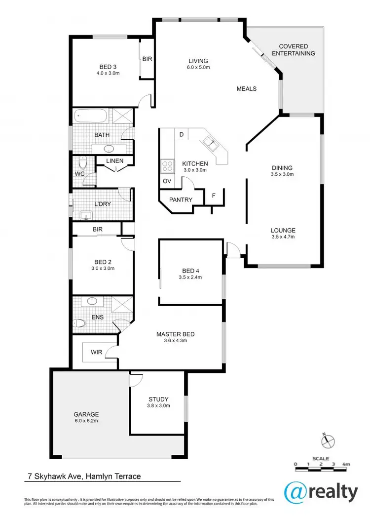 Floorplan of Homely house listing, 7 Skyhawk Avenue, Hamlyn Terrace NSW 2259