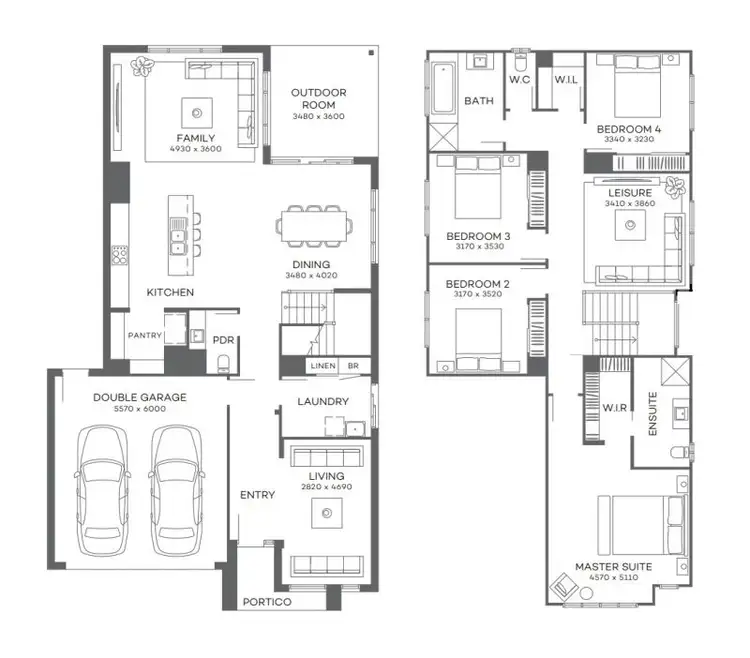 Floorplan of Homely land listing, 57 Foreshore Street, Coomera QLD 4209