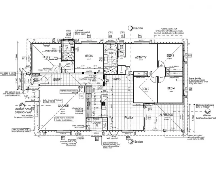 Floorplan of Homely house listing, 41 Currawong Drive, Calala NSW 2340