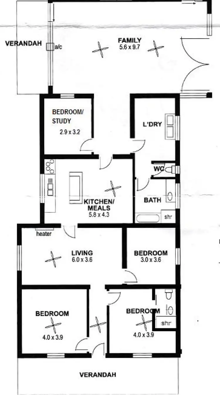 Floorplan of Homely house listing, 59 Ridgeway Road, Virginia SA 5120